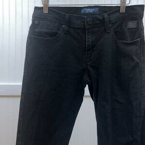 Blend Men's Black‎ Skinny Jeans Goth Punk Skater Denim Trousers Slim Fit Casual